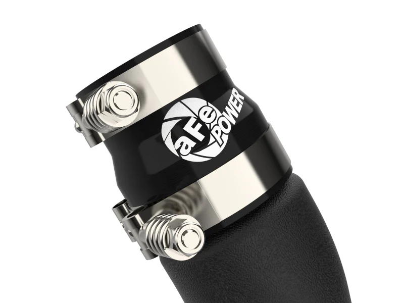 aFe 16-19 RAM 1500 V6 3.0L (TD) BladeRunner 3in Aluminum Hot Charge Pipe - Black - Image 4