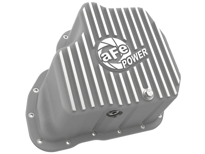aFe Power 11-16 GM Diesel 2500HD / 3500HD V8-6.6L (TD) Street Series Engine Oil Pan Raw w/ Machined - Image 6