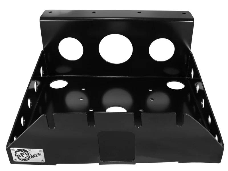 aFe Power Cover Glide Guard On Board Compressor Mount 07-14 Jeep Wrangler JK V6 3.6L-3.8L - Image 3