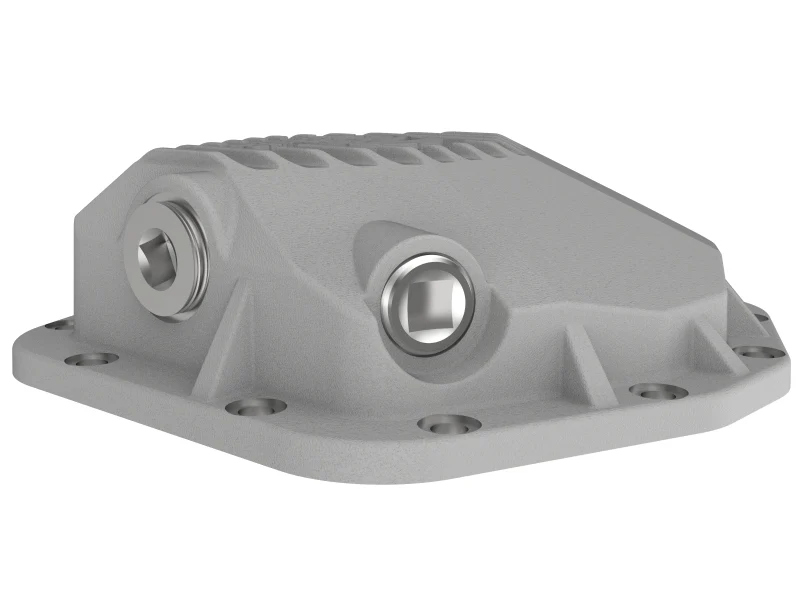 aFe Power Street Series Rear Differential Cover Raw w/Machined Fins 18-21 Jeep Wrangler JL Dana M200 - Image 5