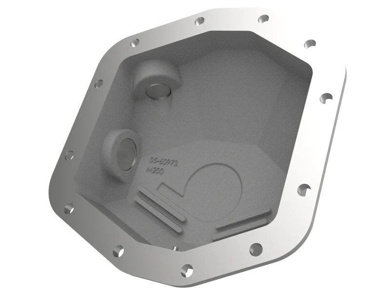 aFe Power Street Series Rear Differential Cover Raw w/Machined Fins 18-21 Jeep Wrangler JL Dana M200 - Image 6