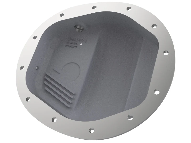 aFe Pro Series GMCH 9.5 Rear Diff Cover Raw w/ Machined Fins 19-20 GM Silverado/Sierra 1500 - Image 5