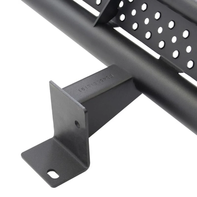 Go Rhino 2024 Toyota Tacoma DC 4dr Xtreme Frame Mount Sliders - Tex. Blk - Image 3