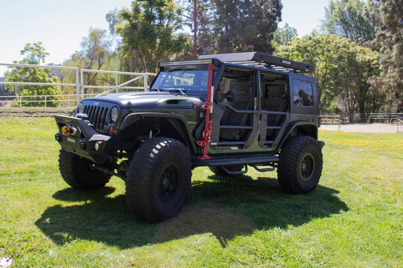 Go Rhino Jeep 07-18 Wrangler JK Trailline Replacement Rear Tube Door - Image 6