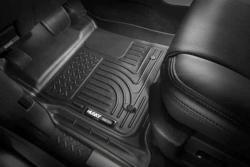 Husky Liners 09-12 Ford Flex/10-12 Lincoln MKT WeatherBeater Combo Black Floor Liners - Image 11