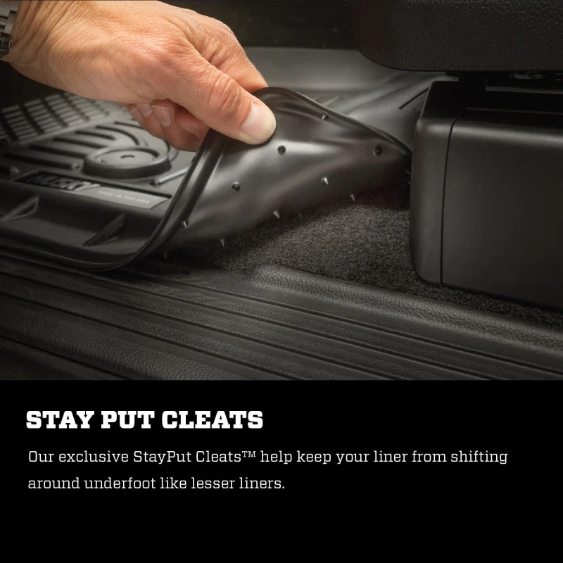 Husky Liners  2022 Ford Explorer WeatherBeater 2nd Seat Black Floor Liner - Image 9