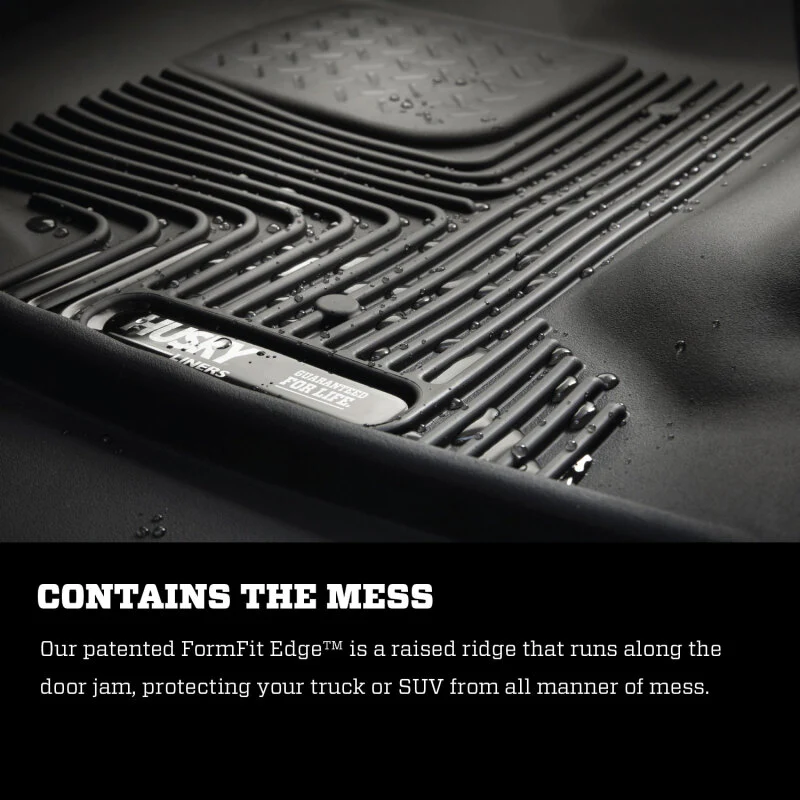 Husky Liners 21-24 Ford Bronco Sport X-Act Contour Second Row Floor Liner - Black - Image 7