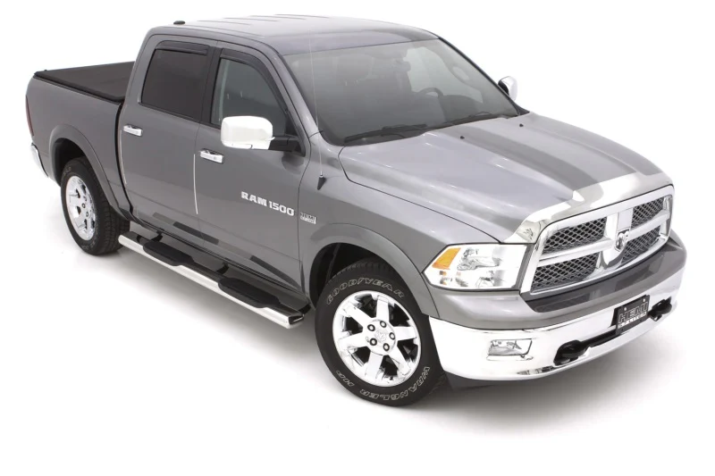 Lund 10-17 Dodge Ram 2500 Crew Cab 6in. Oval Straight SS Nerf Bars - Polished - Image 6