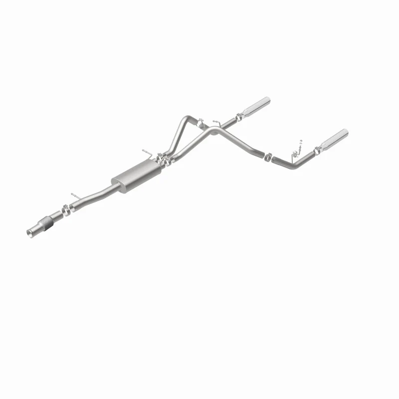 Magnaflow 14 Chev Silverado V8 5.3L SC Cab Dual Split Rear Exit SS Cat Back Perf Exhaust - Image 10