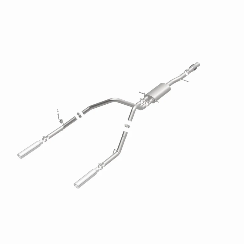 Magnaflow 14 Chev Silverado V8 5.3L SC Cab Dual Split Rear Exit SS Cat Back Perf Exhaust - Image 20