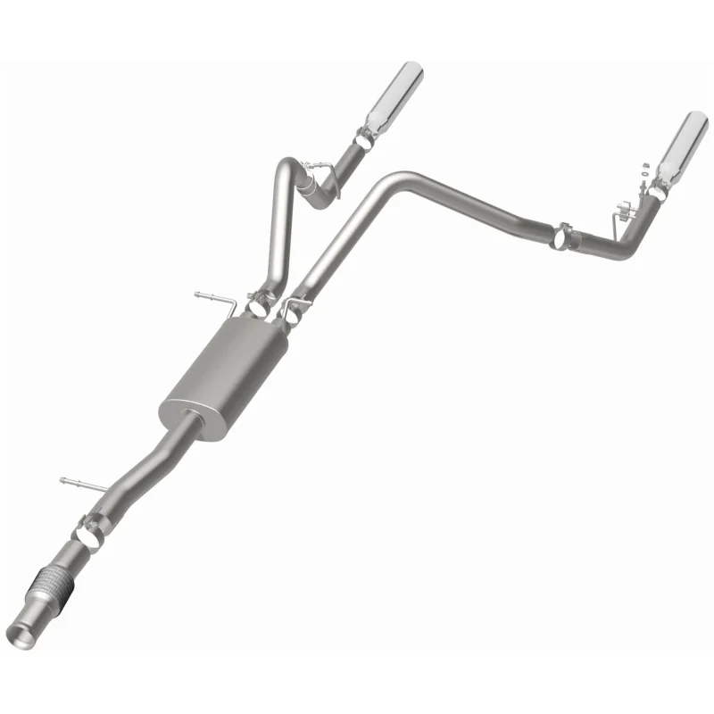 Magnaflow 14 Chev Silverado V8 5.3L SC Cab Dual Split Rear Exit SS Cat Back Perf Exhaust - Image 36