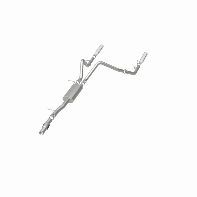 Magnaflow 14 Chev Silverado V8 5.3L SC Cab Dual Split Rear Exit SS Cat Back Perf Exhaust - Image 43