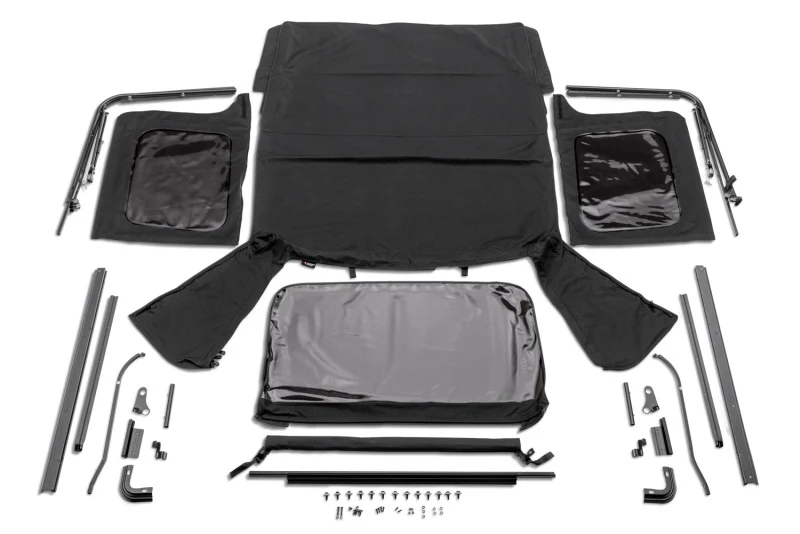 Rugged Ridge Complete Soft Top w/Frame 76-95 Jeep Wrangler CJ/YJ - Image 6