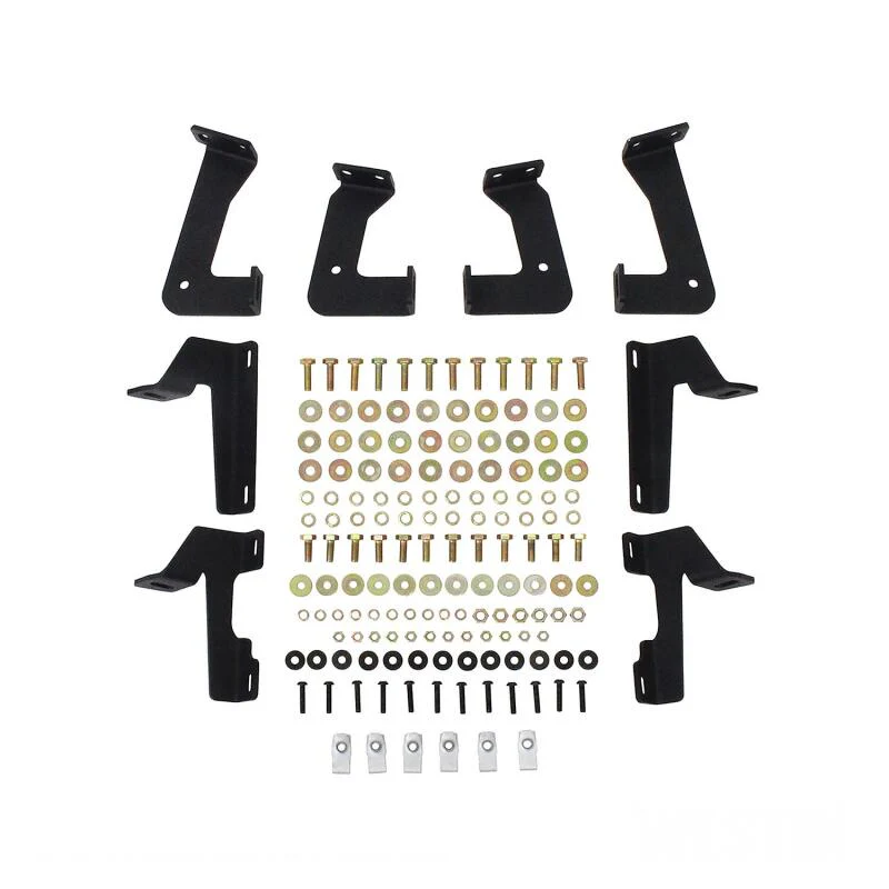 Westin 07-18 Jeep Wrangler JK 2dr. HDX Stainless Drop Nerf Step Bars - Tex. Blk - Image 5