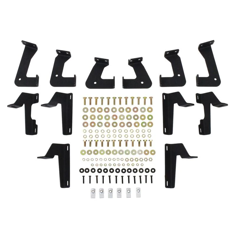 Westin 07-18 Jeep Wrangler JKU 4dr. HDX Stainless Drop Nerf Step Bars - Tex. Blk - Image 7