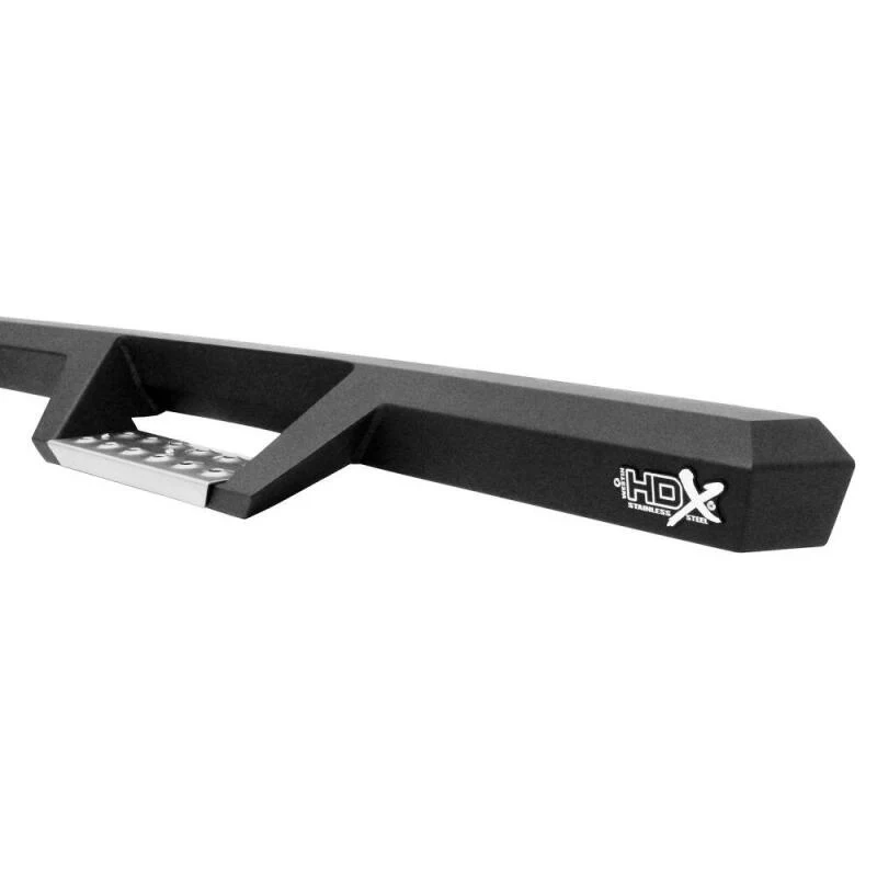 Westin/HDX Stainless 15-18 Ford F-150 SC/17-18 F-250/F-350 CC Drop Nerf Step Bars - Textured Black - Image 3