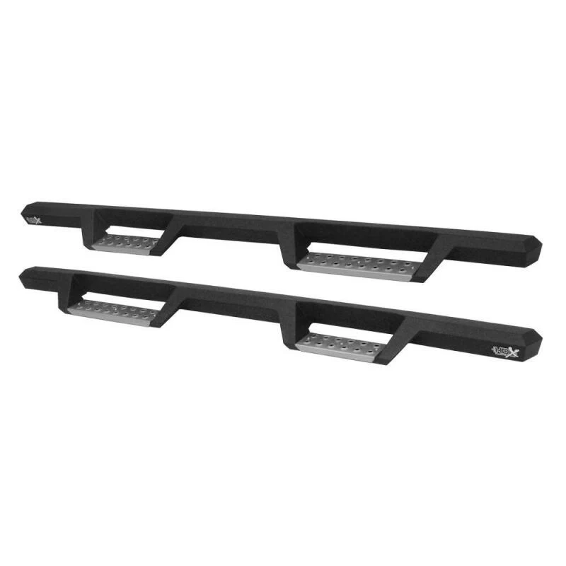 Westin/HDX Stainless 15-18 Ford F-150 SC/17-18 F-250/F-350 CC Drop Nerf Step Bars - Textured Black - Image 8